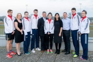 Pentathlon GB athletes and MD Staff