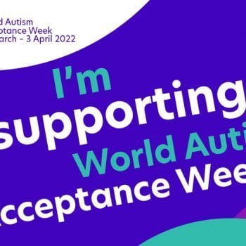 We are proudly supporting World Autism Acceptance Week