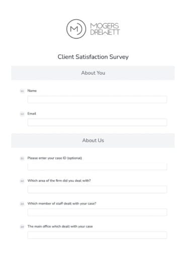 Client Feedback Survey