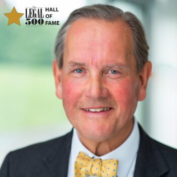 Jonathan Cheal named in Legal 500’s Hall of Fame for…